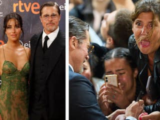 Brad Pitt na premiére