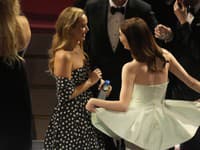 Jennifer Lawrence a Emma Stone 
