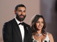 Karim Benzema a Lyna Khoudri 
