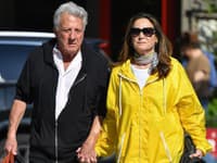 Dustin Hoffman s manželkou Lisou