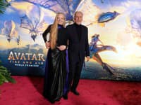 James Cameron s milovanou manželkou