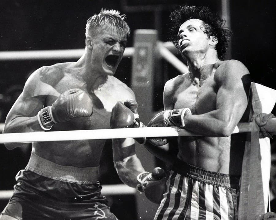 Sylvester Stallone a Dolph