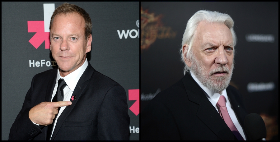 Kiefer Sutherland a Donald