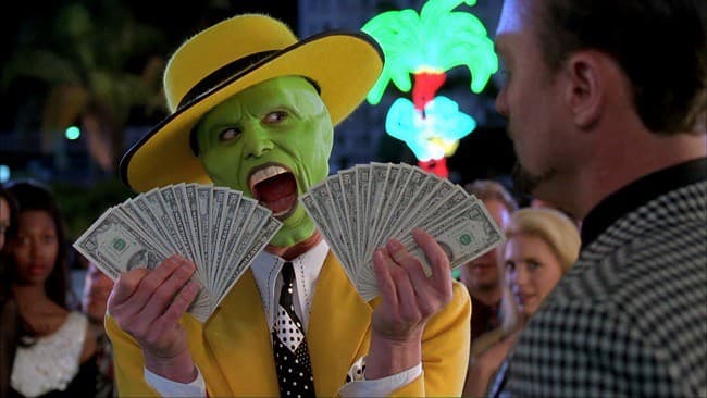 Jim Carrey, Maska