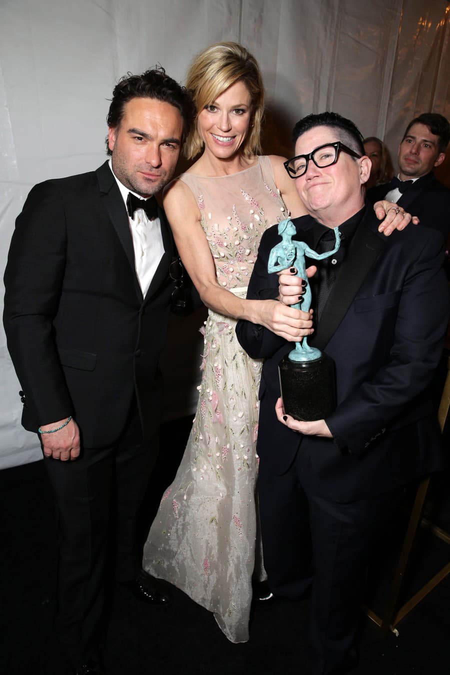 Johnny Galecki, Julie Bowen