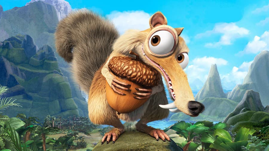 Scrat z filmu Doba