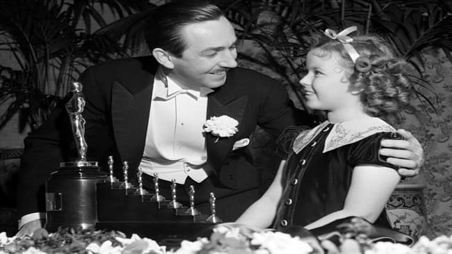 Walt Disney, Shirley Temple