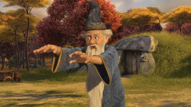 Shrek, Merlin