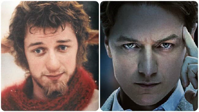 James McAvoy, Narnia, X-Men