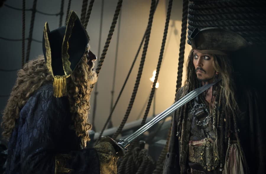 Sexi pirát Johnny Depp