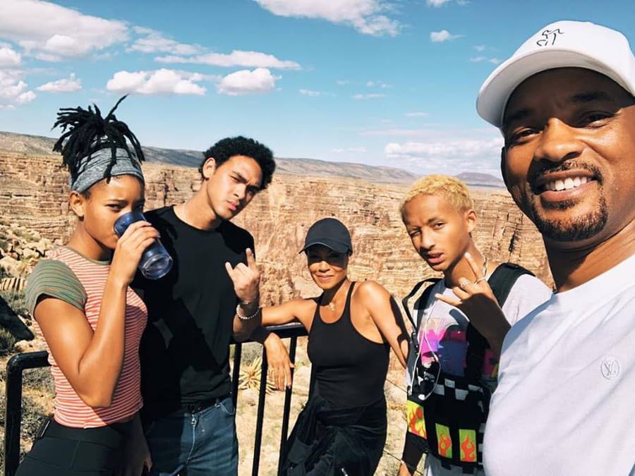 Will Smith s rodinou
