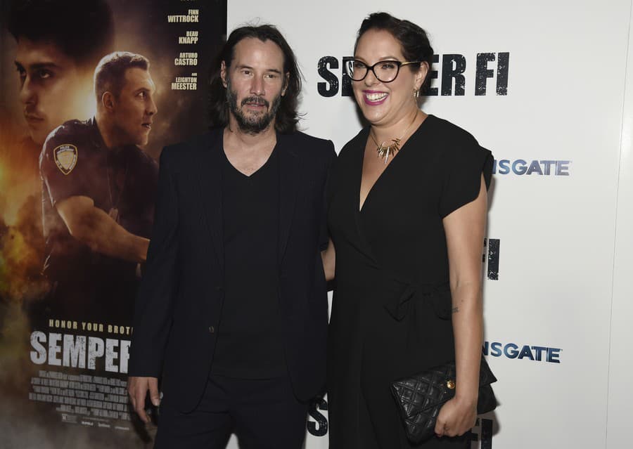 Keanu Reeves so sestrou