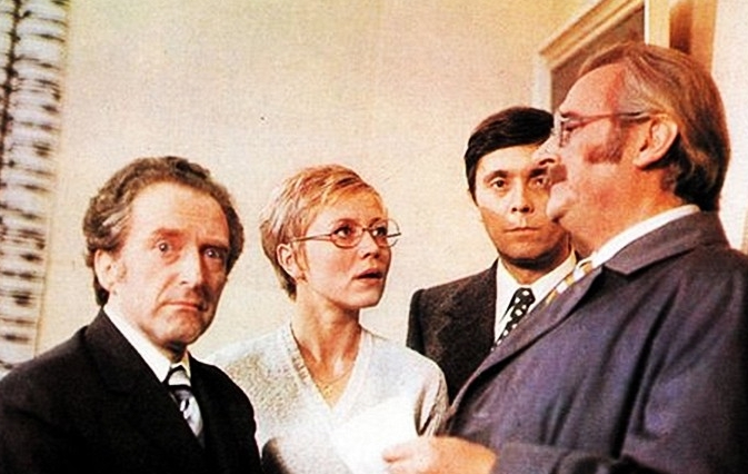 Jiří Hálek, Jaroslava Obermaierová, Josef Abrhám a Jiří Sovák