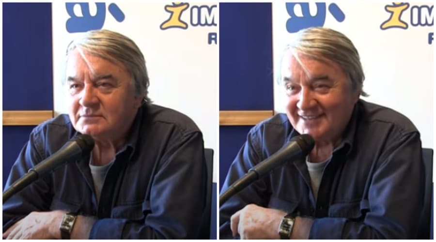 Vlastimil Harapes dnes (Zdroj: Repro foto YouTube/Rádio Impuls)