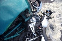 Nehody motocyklistov v tomto