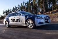 Policajti vo Fínsku jazdia
