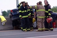 Nehoda na diaľnici -
