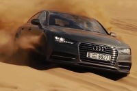 Audi A7 Sportback v púšti