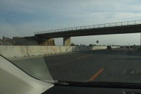 Demolácia mosta nad diaľnicou