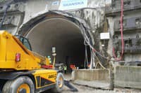 Tunel Višňové august 2021