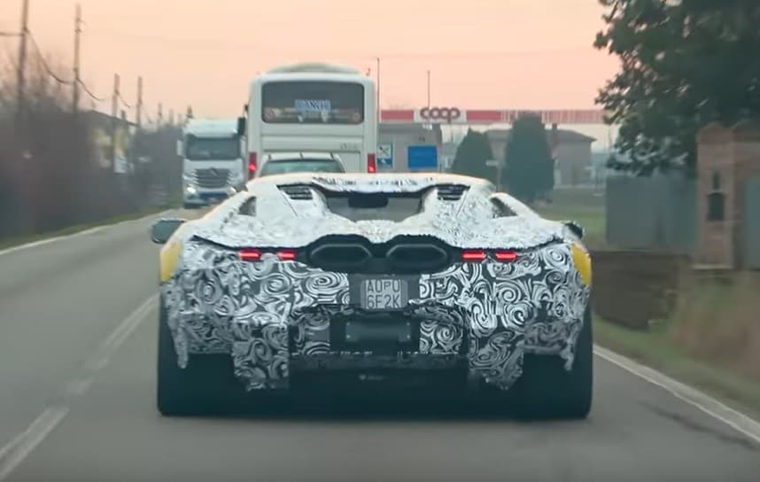 Lamborghini Nástupca modelu Aventador