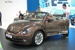 Volkswagen Beetle ako kabriolet.