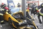 Lamborghini Gallardo bolo zničené