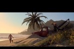 Audi reklama na pohon