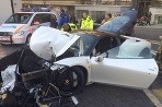 Zničené Ferrari 458 Italia