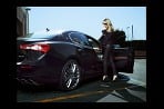 Heidi Klum a Maserati
