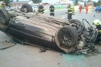 Auto v Trenčíne narazilo