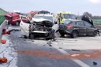 Nehoda na diaľnici D6