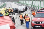 Nehoda na diaľnici D6