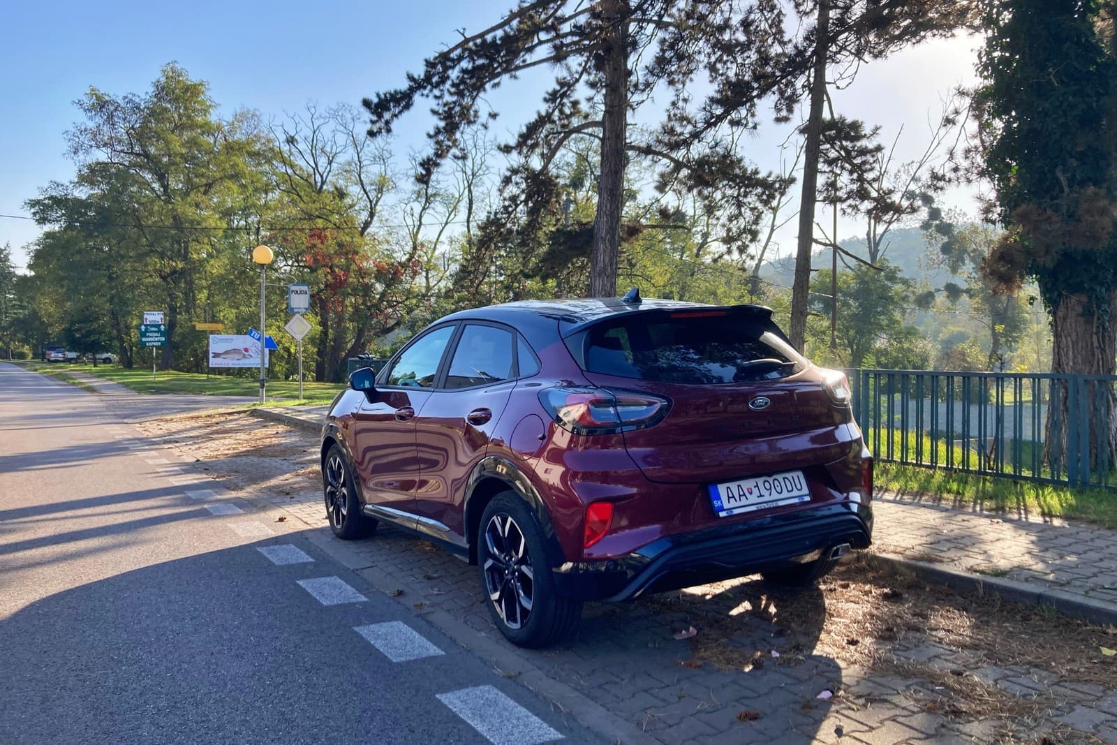 Ford Puma Vivid Ruby 