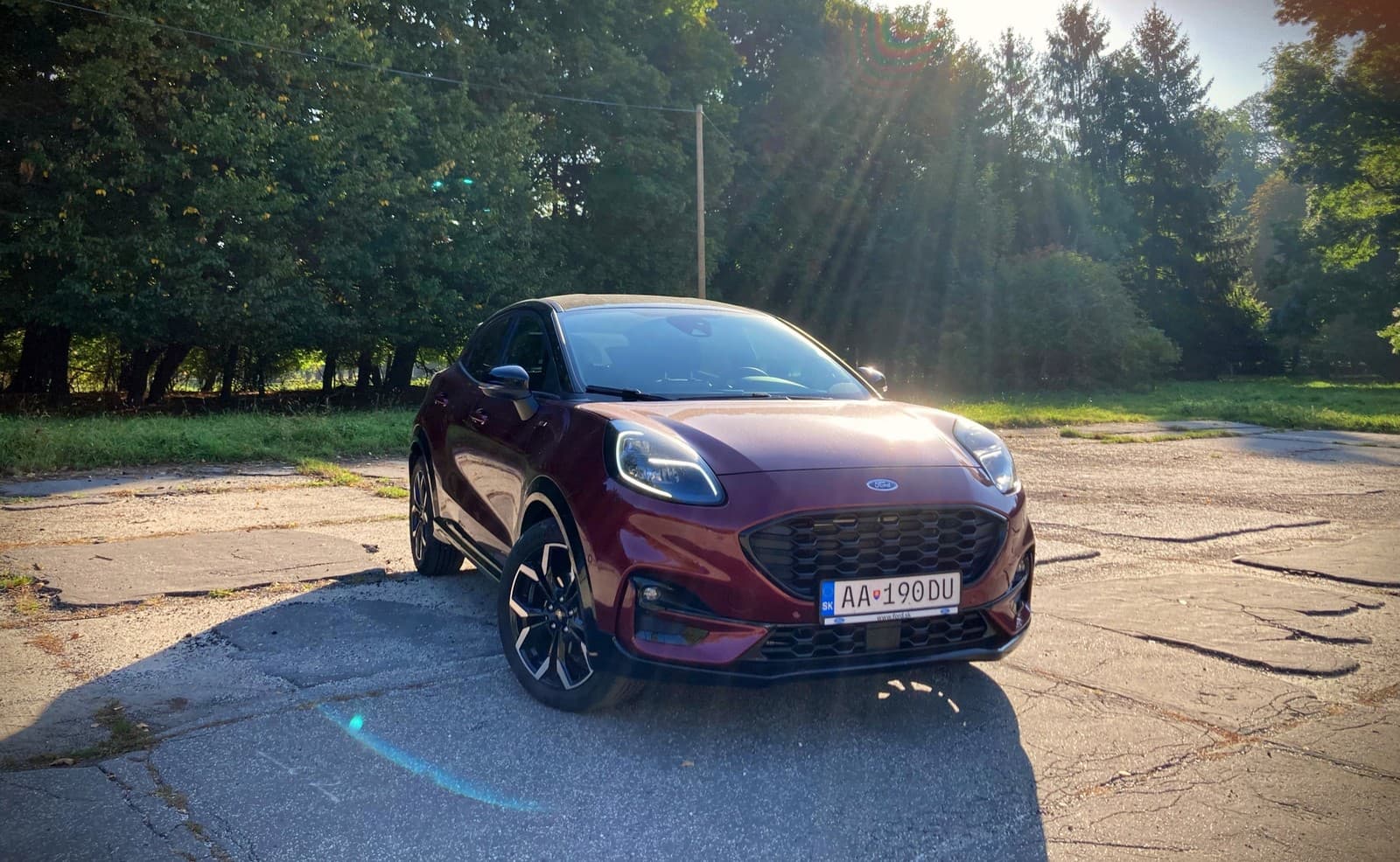 Ford Puma Vivid Ruby 