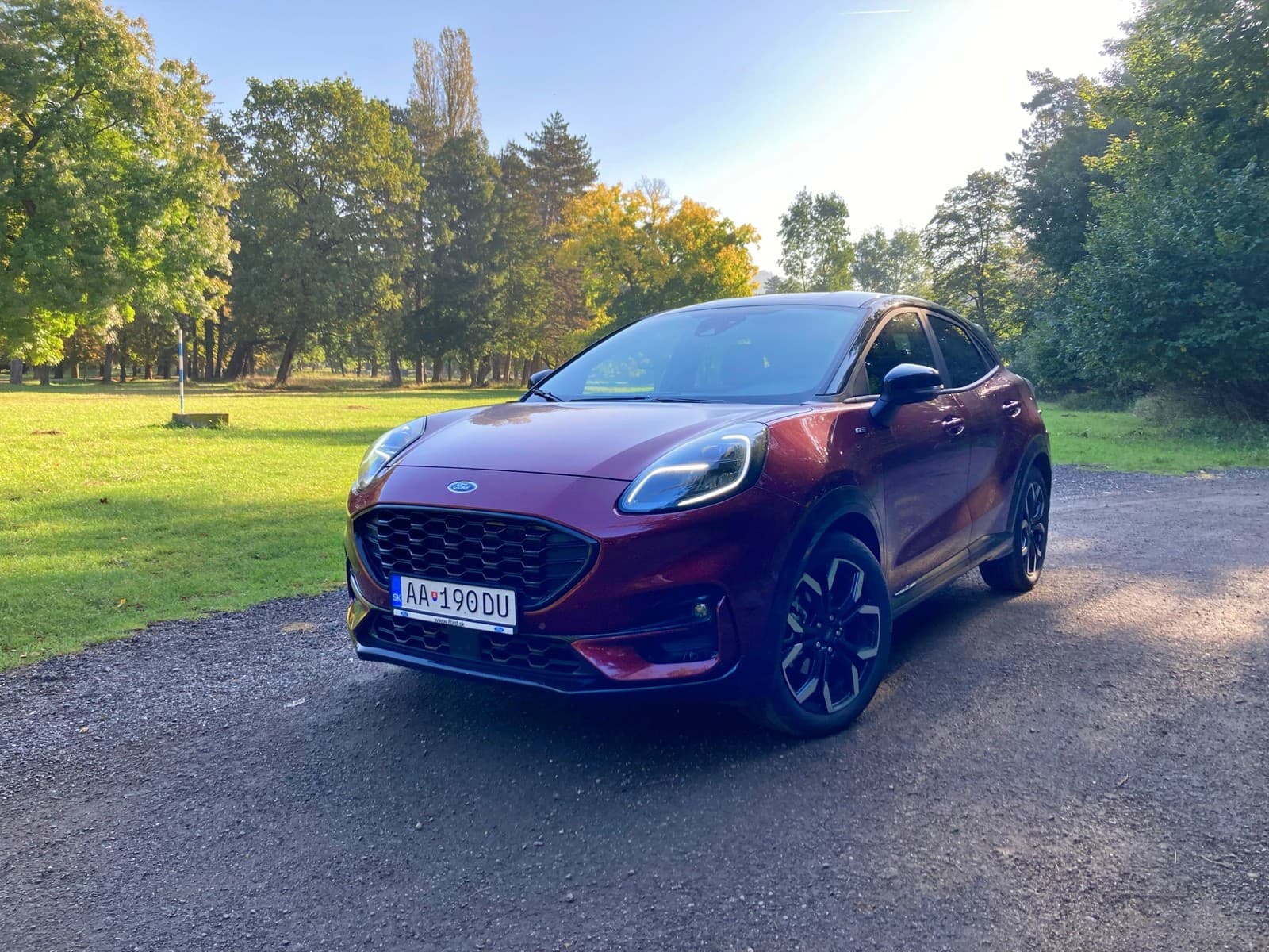 Ford Puma Vivid Ruby 