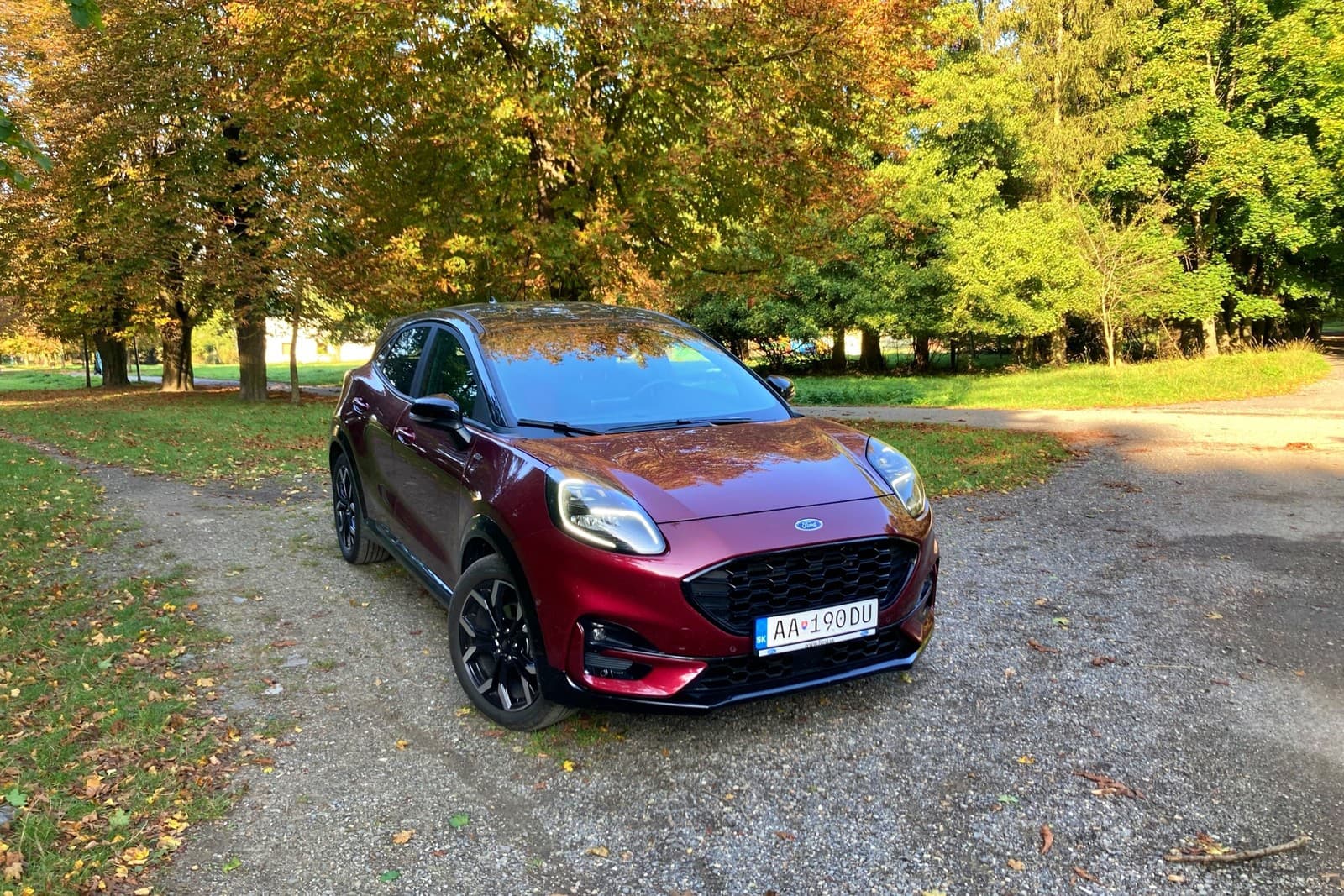 Ford Puma Vivid Ruby 
