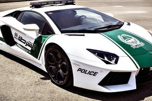 Lamborghini Aventador je policajným