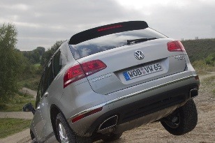 Nový Volkswagen Touareg offroad