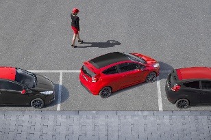 Ford Fiesta Red Black