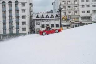 Drifting s Ferrari F40