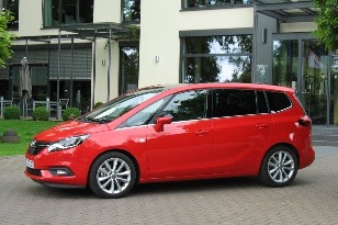 Opel Zafira - facelift