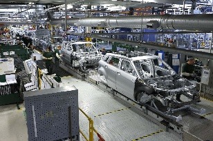 Jaguar Land Rover montáž