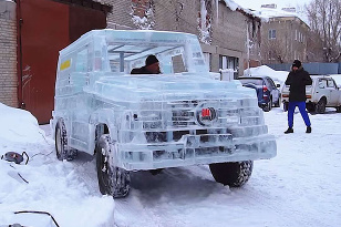 Mercedes-Benz G z ľadu