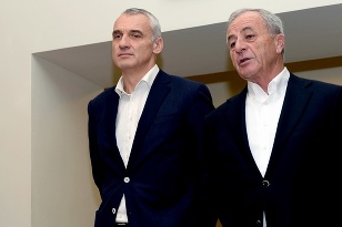 Zľava: Július Šabo, Andrej Glatz