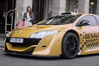 Mégane Trophy V6 pracuje