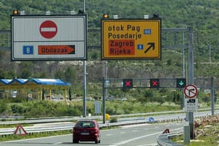 Diaľnice v Chorvátsku