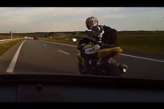 Motorkár sa snažil 