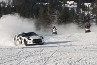 Nissan GT-R na zjazdovke