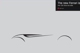 Ferrari avizuje odhalenie nového